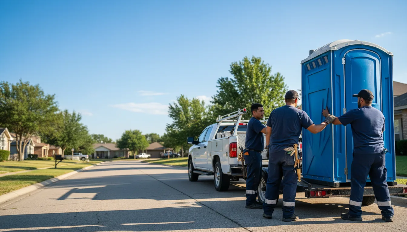 Portable Toilet Rental in Chillicothe, TX near me